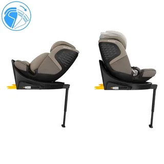 Emerald 360 S i-Size - Autostoel - Vanaf de geboorte tot 12 jaar by Maxi-Cosi in Tonal Truffle – product photo 4 of 4