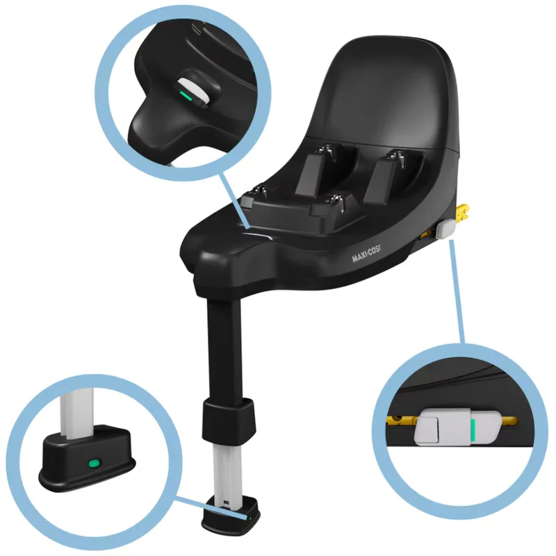 FamilyFix S Isofix autostoel base - Voor Pebble S & Pearl S by Maxi-Cosi in Black – product photo 4 of 4