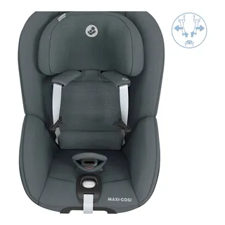 Kindersitz Pearl 360 inkl. Isofix-Basis FamilyFix 360 van Maxi-Cosi in Grijs – productfoto 1 van 3