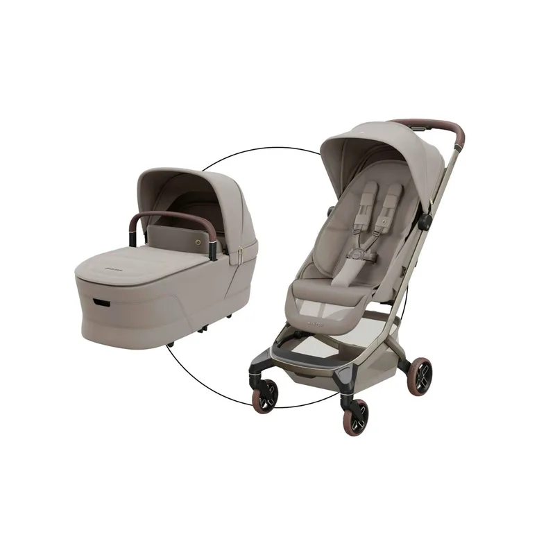 Kombikinderwagen Fame Cabin de Maxi-Cosi en Beige, 84 × 44,5 × 105 mm – photo produit