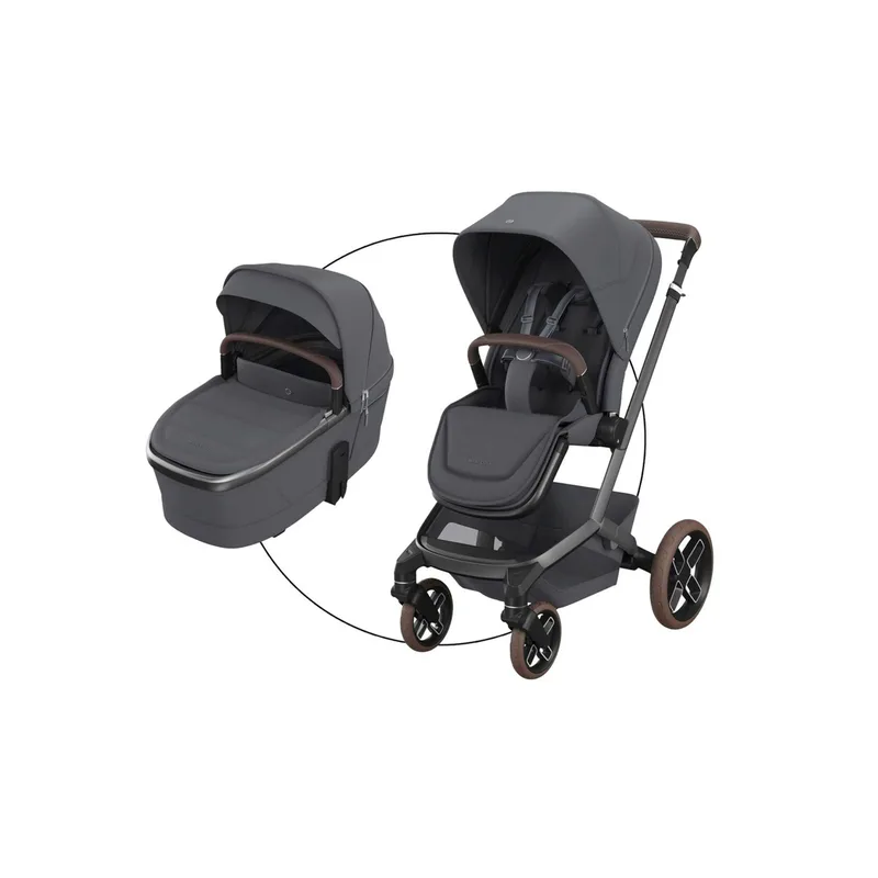 Kombikinderwagen Fame by Maxi-Cosi in Grey, 95,5 × 61,5 × 110 mm – product photo