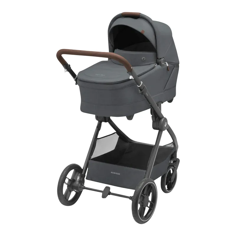 Kombikinderwagen Oxford+ Travel-Set inkl. Babyschale Pebble 360 Pro 2 und Isofix-Basis FamilyFix 360 Pro van Maxi-Cosi in Grijs – productfoto