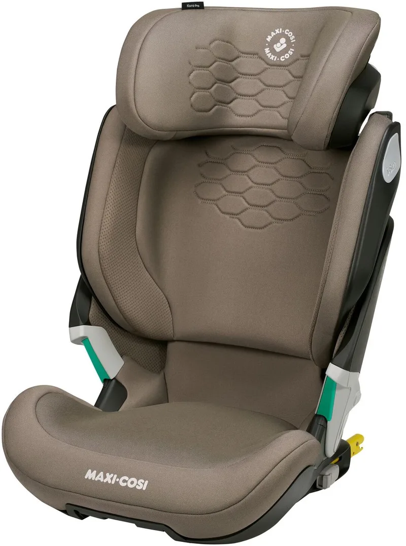 Kore Pro i-Size Autostoeltje - Vanaf ca. 3,5 jaar tot 12 jaar de Maxi-Cosi en Sage Taupe – photo produit