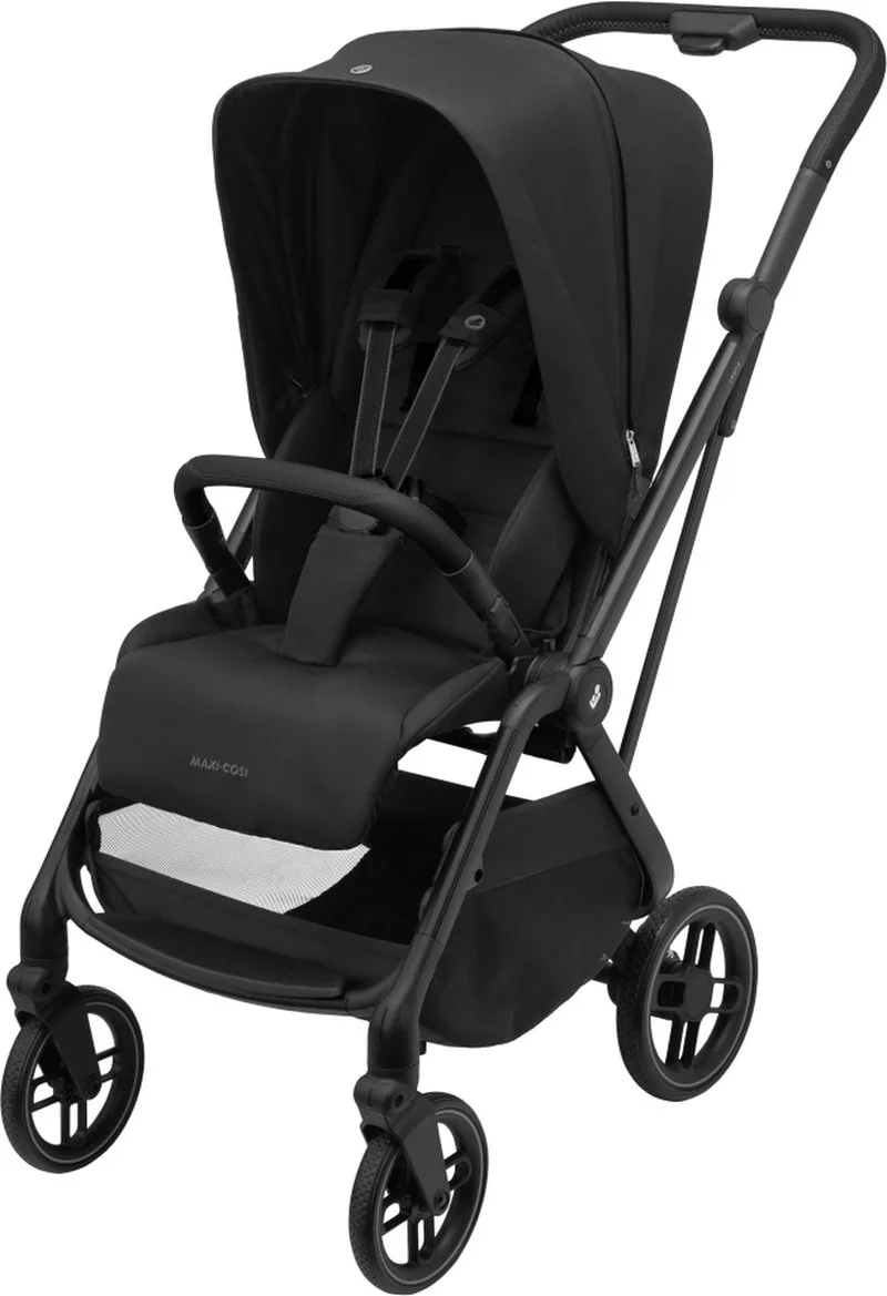 Leona² Kinderwagen - Vanaf de geboorte tot ca. 4 jaar de Maxi-Cosi en Twillic Black – photo produit