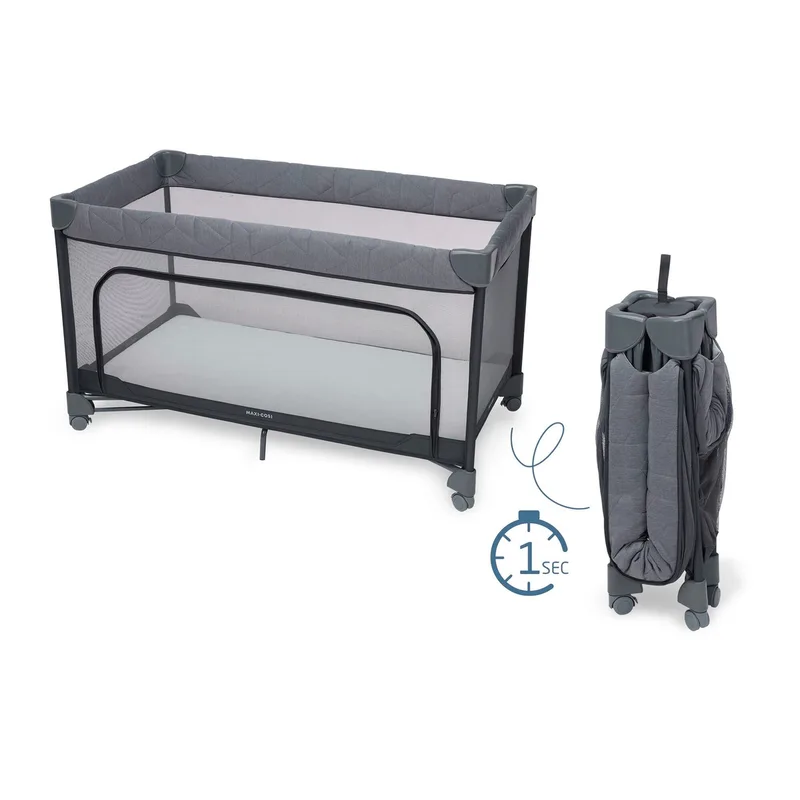Merlin - Campingbed - Lichtgewicht met Flash-Fold - 0-4 Jaar by Maxi-Cosi in Elegance Graphite – product photo 3 of 3