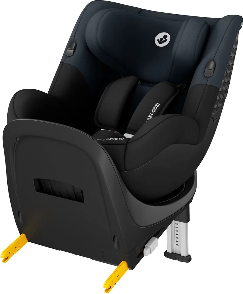 Mica 360 S i-Size - Autostoeltje - Vanaf 3 maanden tot 4 jaar de Maxi-Cosi en Tonal Black – photo produit