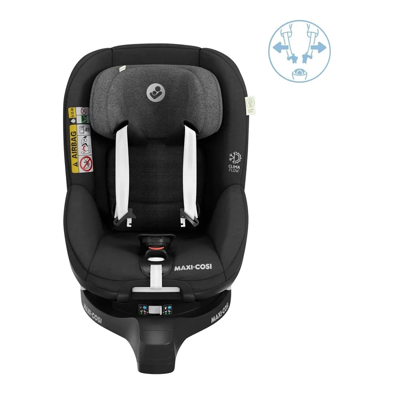 Mica Pro Eco i-Size Autostoeltje - 360° draaibaar - Gerecyclede stoffen - Vanaf de geboorte tot ca. 4 jaar by Maxi-Cosi in Authentic Black – product photo 3 of 3