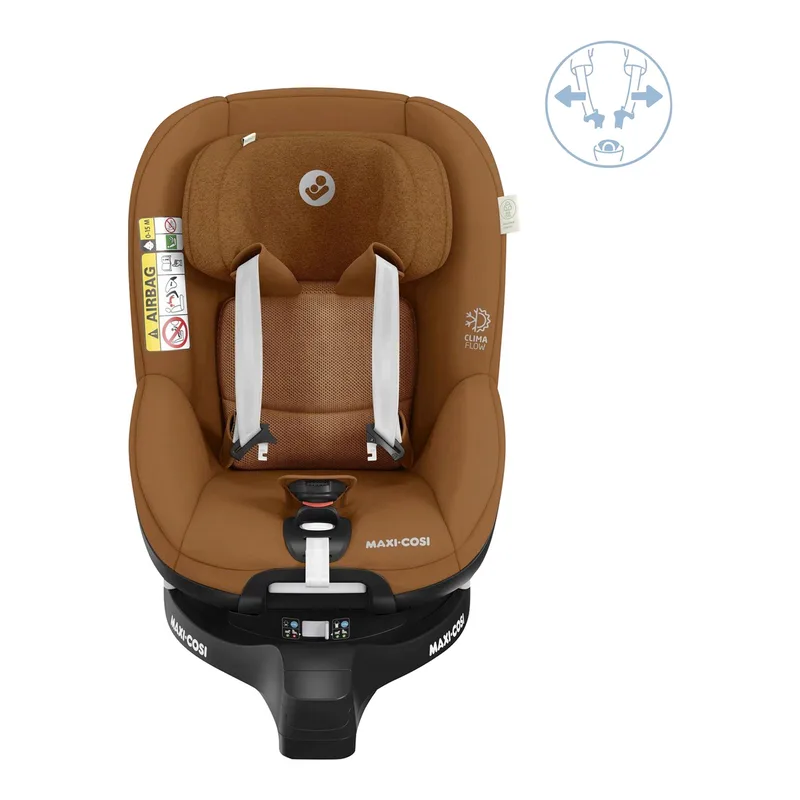 Mica Pro Eco i-Size Autostoeltje - 360° draaibaar - Gerecyclede stoffen - Vanaf de geboorte tot ca. 4 jaar by Maxi-Cosi in Authentic Cognac – product photo 3 of 3
