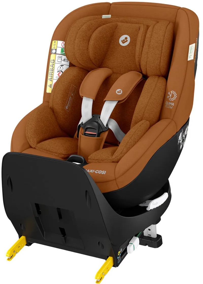 Mica Pro Eco i-Size Autostoeltje - 360° draaibaar - Gerecyclede stoffen - Vanaf de geboorte tot ca. 4 jaar de Maxi-Cosi en Authentic Cognac – photo produit