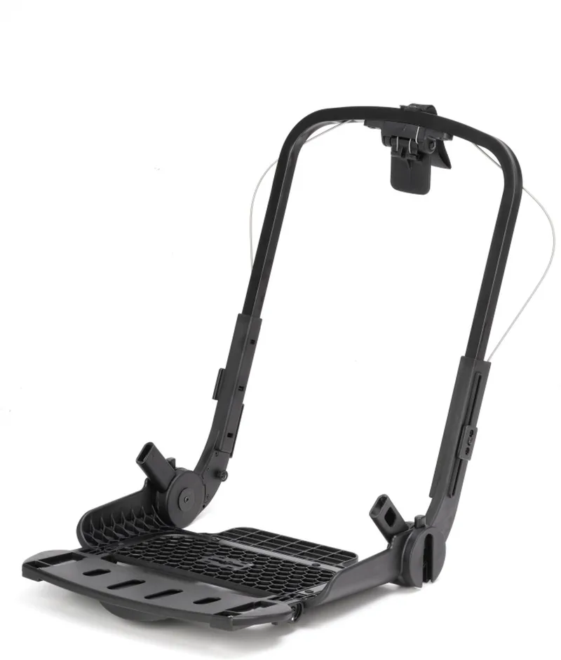 Onbekleed frame van de zitting en voetensteun voor Leona2 kinderwagen by Maxi-Cosi in Black – product photo