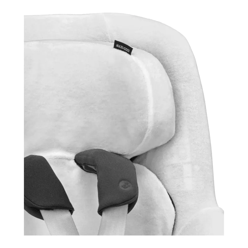 Organic-zomerhoes voor autostoeltje Pearl 360/Pro en Mica 360/Pro/Eco i-Size, Organisch katoen, ademend en vochtabsorberend materiaal, Machinewasbaar, Milieuvriendelijk von Maxi-Cosi in Natural White – Produktfoto 3 von 3