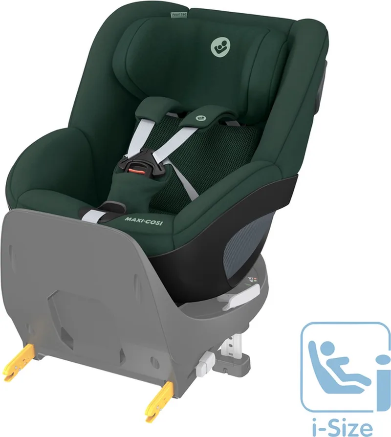 Pearl 360 i-Size - Autostoeltje - ca. 3 maanden tot 4 jaar - FlexiSpin-Rotatie met één hand by Maxi-Cosi in Authentic Green – product photo