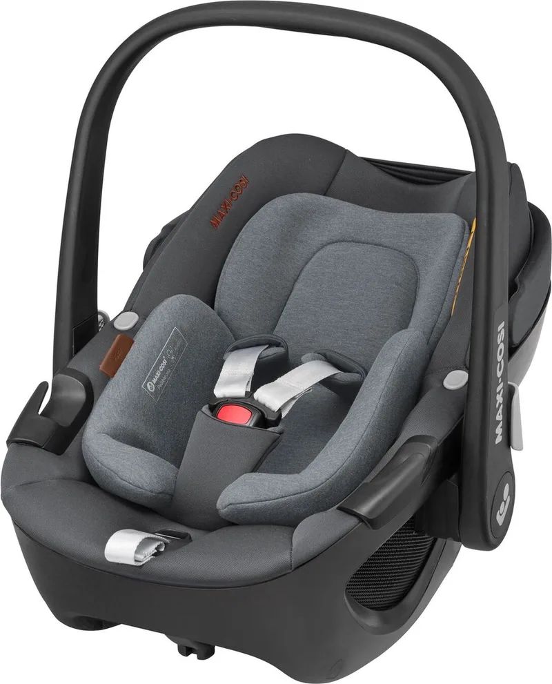 Pebble 360 i-Size Autostoeltje - Luxe Twillic Grey - Vanaf de geboorte tot ca. 15 maanden by Maxi-Cosi in Luxe Twilic Grey – product photo