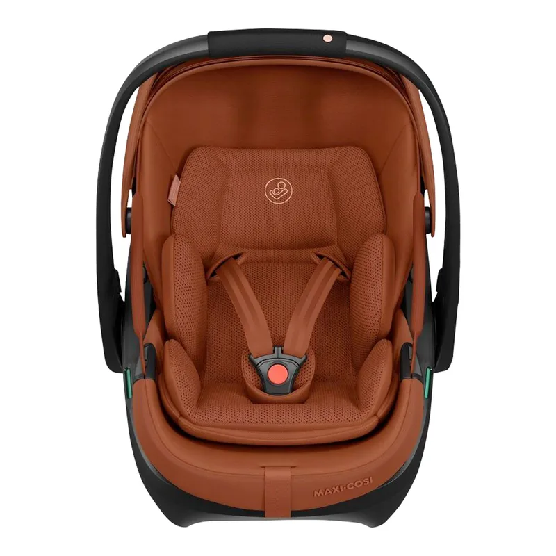 Premium Babyschale Coral Slide Pro von Maxi-Cosi in Braun, 69 × 44 × 44 mm – Produktfoto