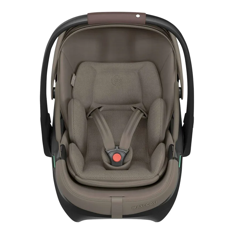 Premium Babyschale Coral Slide Pro von Maxi-Cosi in Braun, 69 × 44 × 44 mm – Produktfoto