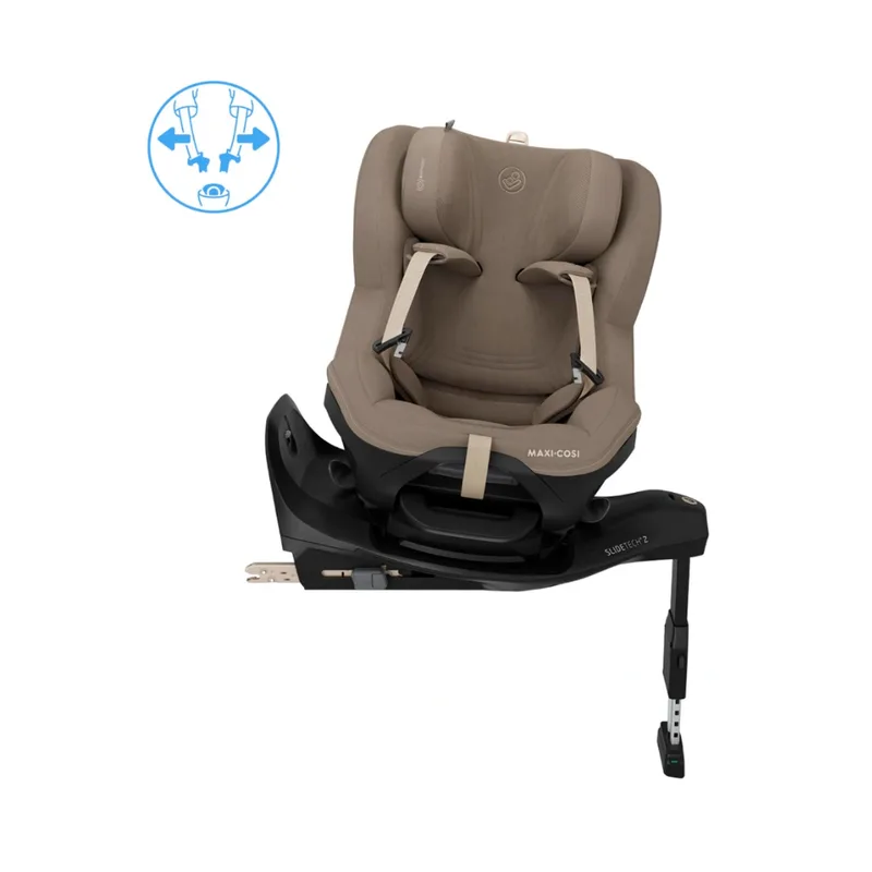 Premium Kindersitz Mica Slide Pro från Maxi-Cosi i Brun, 76,2 × 43,5 × 70 mm – produktbild 4 av 4
