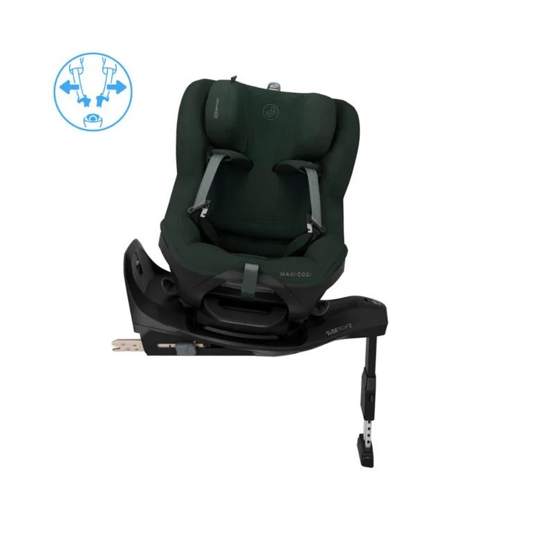 Premium Kindersitz Mica Slide Pro från Maxi-Cosi i Grön, 76,2 × 43,5 × 70 mm – produktbild 3 av 4