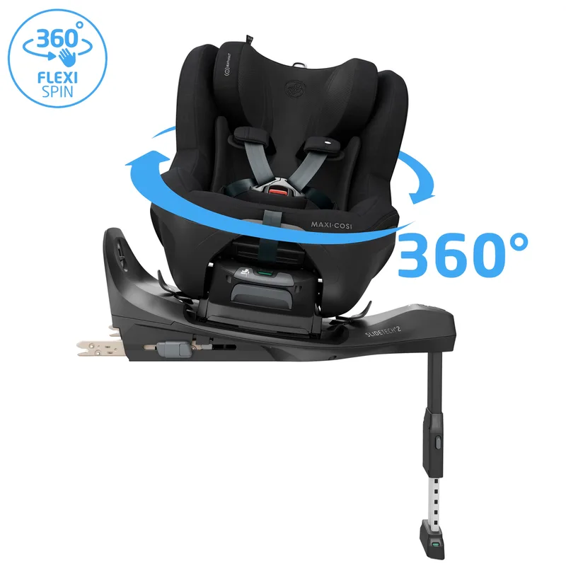 Premium Kindersitz Pearl Slide Pro från Maxi-Cosi i Svart, 71 × 44 × 70,1 mm – produktbild 3 av 4