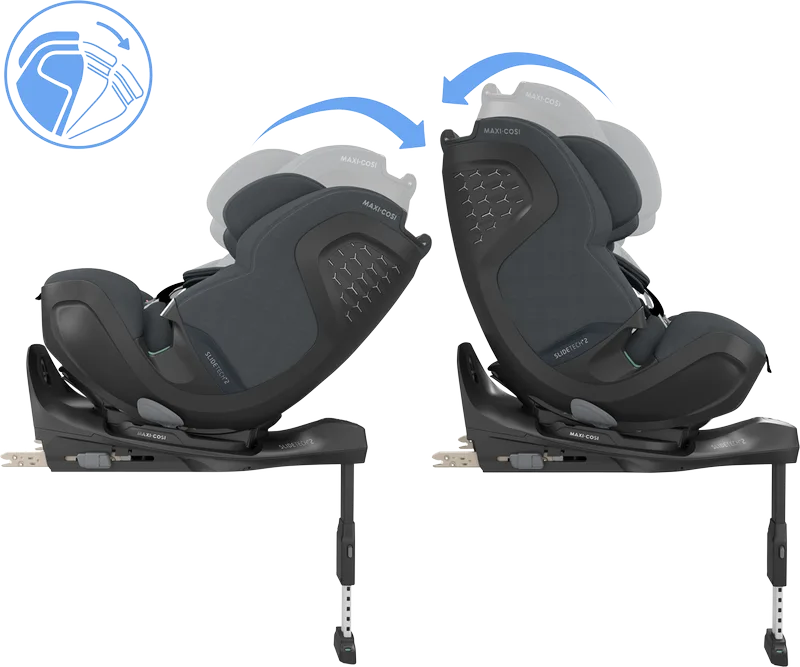 Premium Kindersitz Pearl XL Slide Pro by Maxi-Cosi in Grey, 53 × 44 × 57 mm – product photo 4 of 4