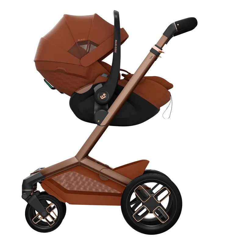 Premium Kinderwagen Fame van Maxi-Cosi in Bruin, 95,5 × 61,5 × 110 mm – productfoto 3 van 4