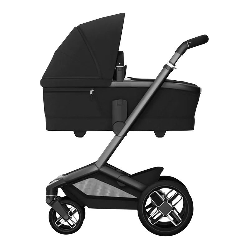 Premium Kombikinderwagen Fame inkl. Babyschale Pebble 360 Pro 2 de Maxi-Cosi en Noir – photo produit