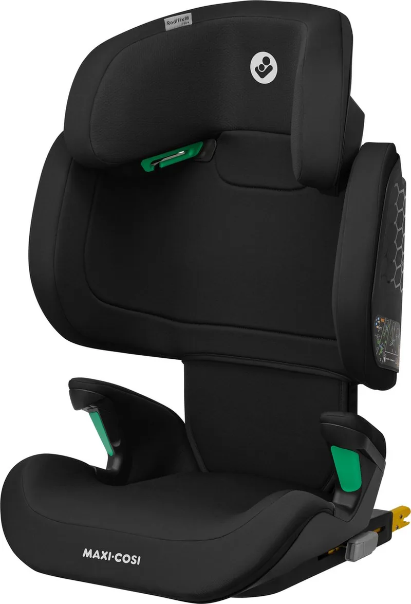 RodiFix M i-Size - Autostoeltje - Vanaf 3,5 jaar tot ca. 12 jaar de Maxi-Cosi en Basic Black – photo produit