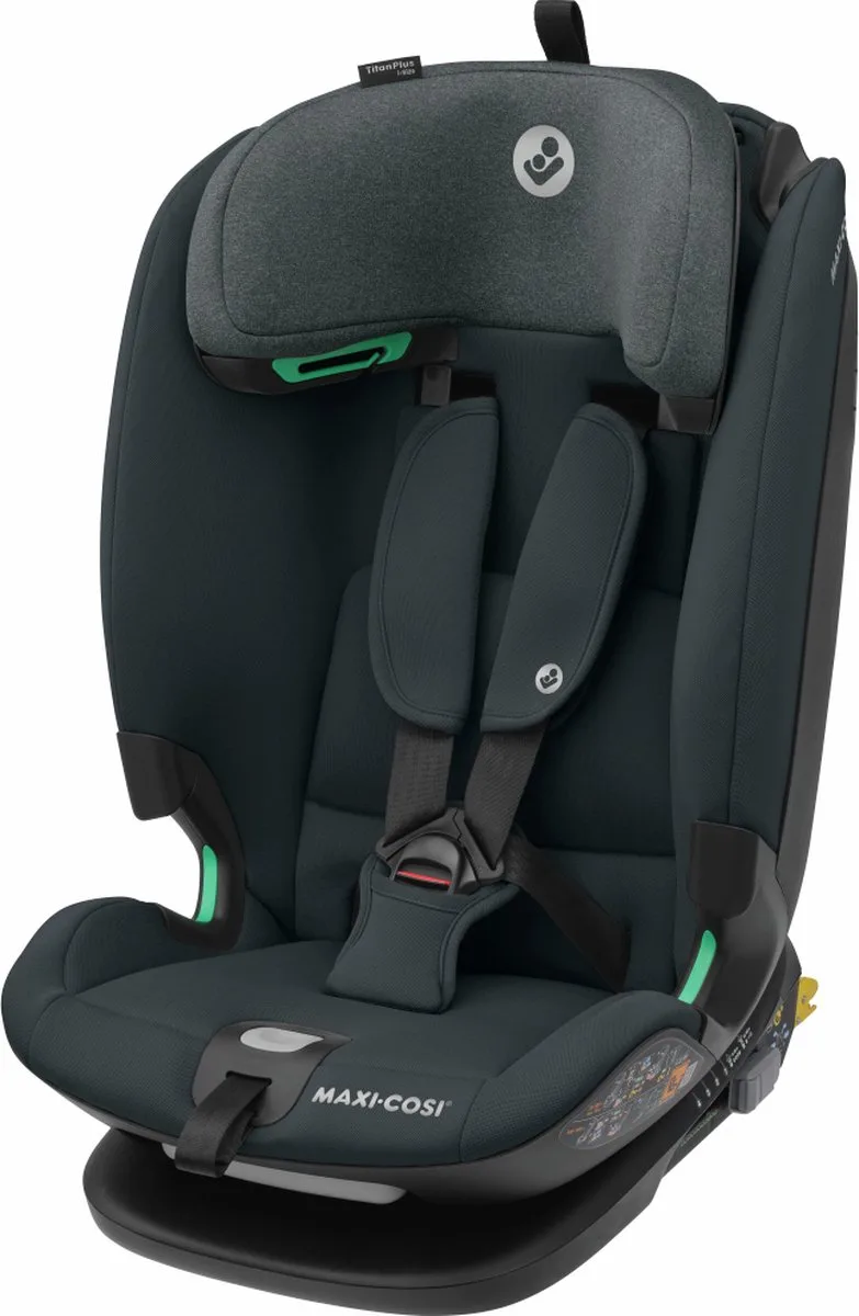 Titan Plus i-Size Autostoeltje - Vanaf ca. 15 maanden tot 12 jaar de Maxi-Cosi en Authentic Graphite – photo produit