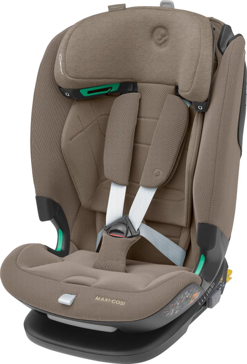 Titan Pro i-Size Autostoeltje - Vanaf ca. 15 maanden tot 12 jaar de Maxi-Cosi en Authentic Truffle – photo produit