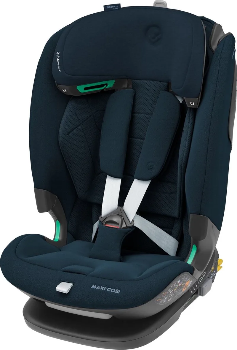 Titan Pro i-Size Autostoeltje - Vanaf ca. 15 maanden tot 12 jaar by Maxi-Cosi in Authentic Blue – product photo