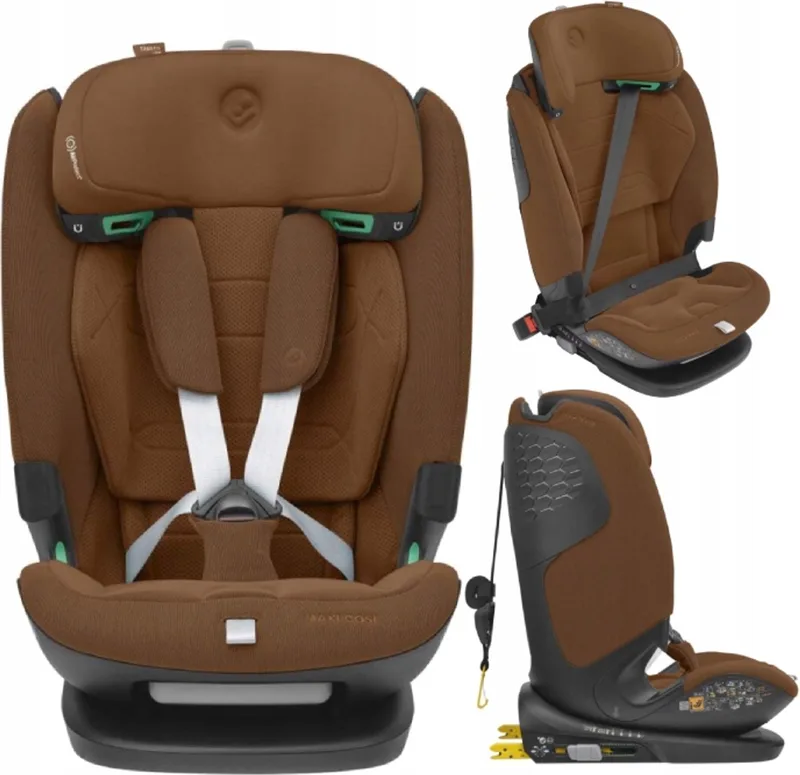 Titan Pro2 i-Size Autostoel 9-36 kg - Veilig & Comfortabel by Maxi-Cosi in Authentic Cognac – product photo