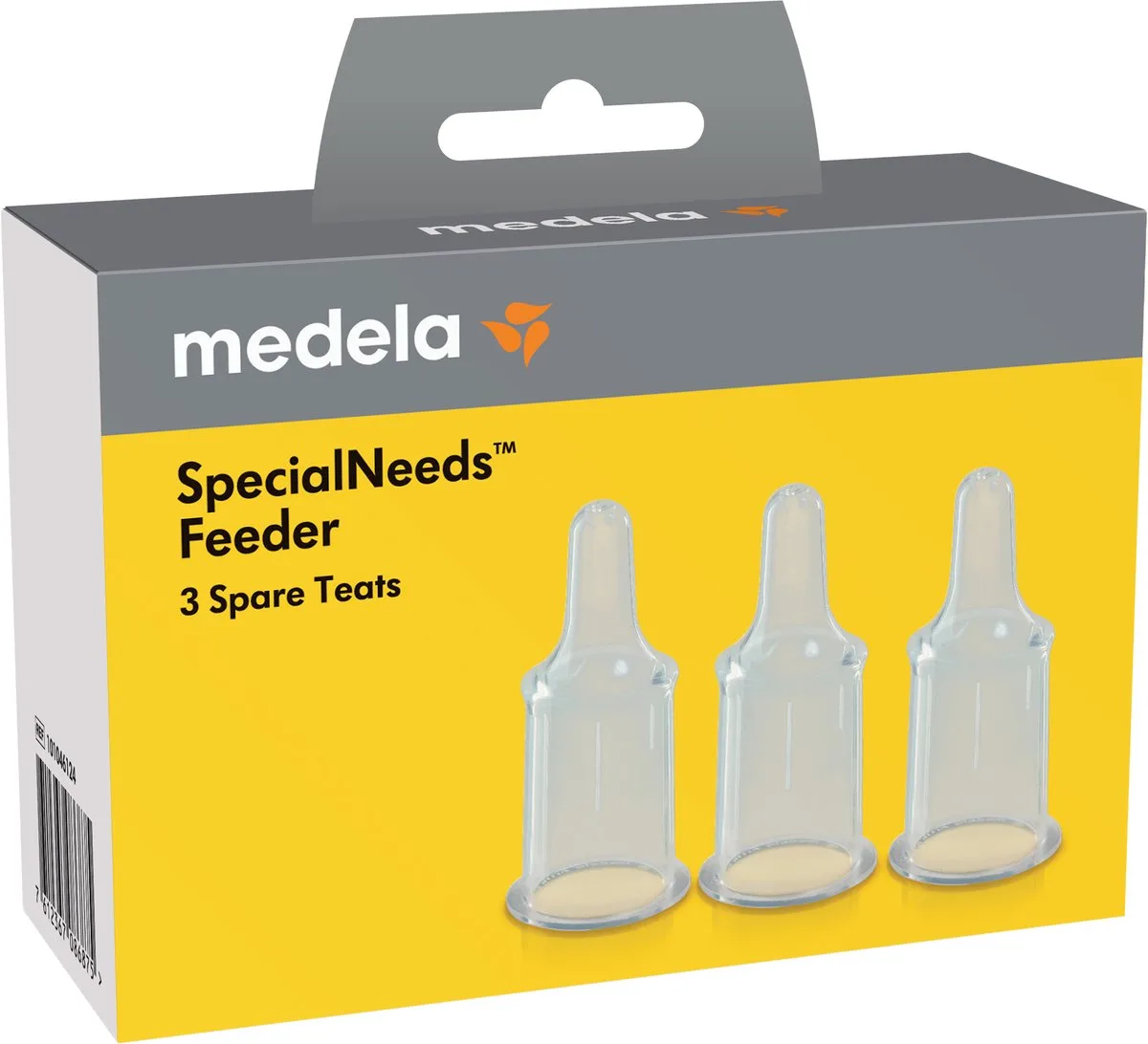 3-set SpecialNeeds Feeder speen by Medela in Transparent – product photo