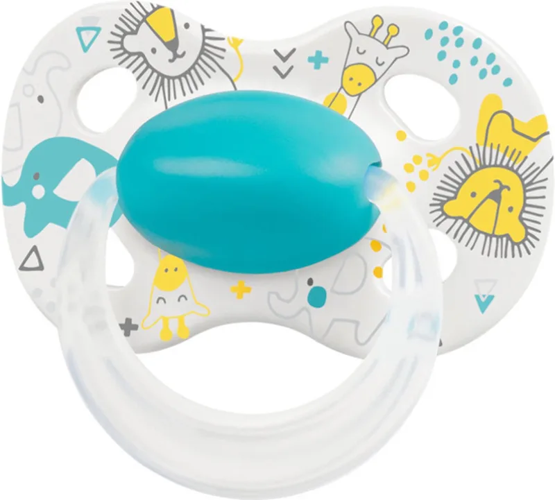 Baby Fopspeen Original Hoge acceptatie orthdontisch ergonomische vorm - Turquoise - 0-6 maanden - 1 stuks van Medela in Blauw – productfoto