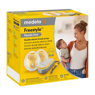 Elektrisch Borstkolf - Dubbel - Handsfree - Freestyle fra Medela – produktbillede 5 af 5