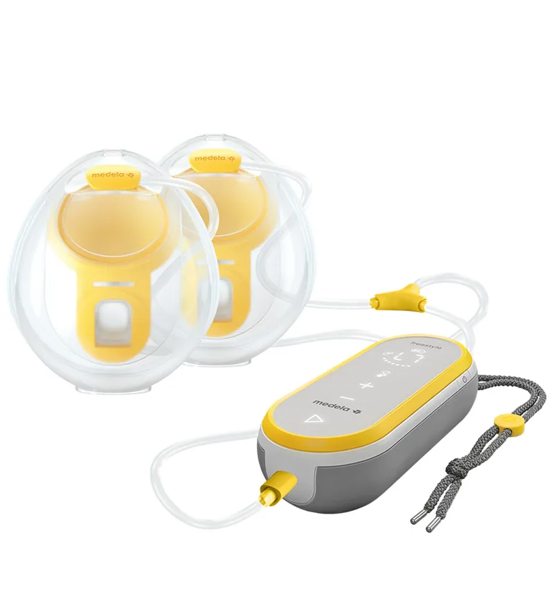 Elektrisch Borstkolf - Dubbel - Handsfree - Freestyle fra Medela – produktbillede 1 af 5