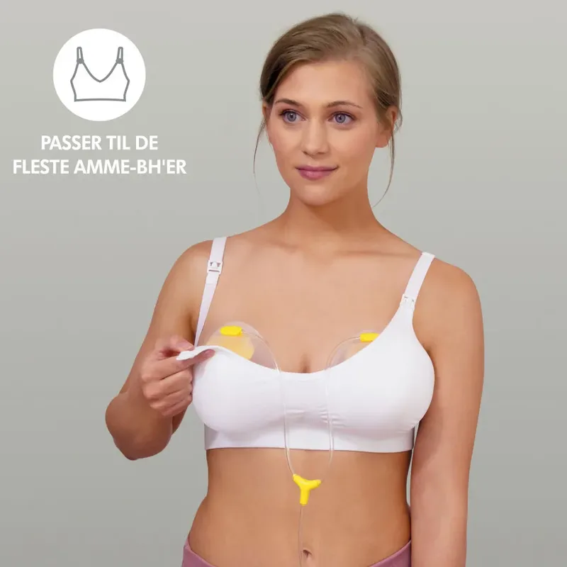 Elektrisch Borstkolf - Dubbel - Handsfree - Freestyle fra Medela – produktbillede 4 af 5