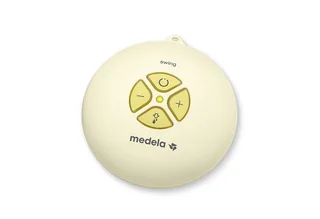Elektrische Milchpumpe Swing Flex™ tragbar mit 2-Phasen-Expression-Technologie, Überall und zu jeder Zeit effizient Abpumpen von Medela in Weiß – Produktfoto 5 von 5