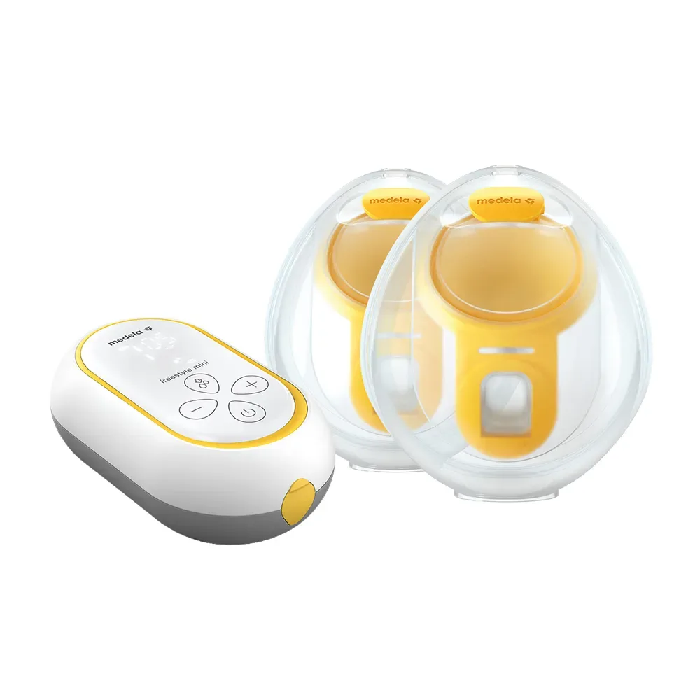 Freestyle Mini Hands-free Double Electric Brystpumpe fra Medela – produktbillede