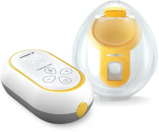 Freestyle Mini Hands-Free - Enkele Elektrische Borstkolf - Draagbaar - Handsfree Cups - Oplaadbare Accu von Medela in Transparent – Produktfoto 1 von 3