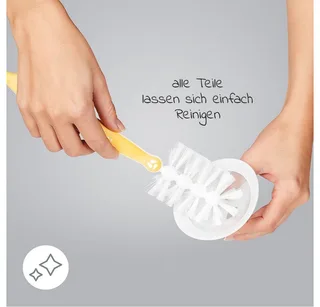 Handmilchpumpe Harmony Flex, 2-tlg., 1x Handmilchpumpe, mit 150 ml Flasche - für zuhause und unterwegs von Medela in Weiß – Produktfoto 5 von 5