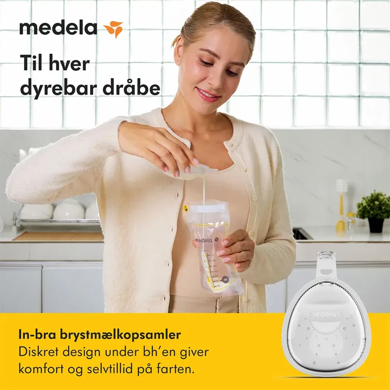 In-bra Breast Milk Collector Borstkolf 2 Eenheden från Medela – produktbild 4 av 4