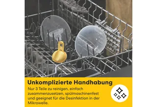 Motion InBra™ - Handsfree Draagbare Enkele Elektrische Borstkolf - Draadloos - Discreet, Lichtgewicht en past in BH von Medela in Weiß – Produktfoto 5 von 5