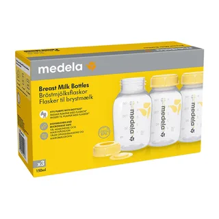 Serie - Babyfles - 150ml - 3 stuks - Veilige Bewaring von Medela in Kleuren – Produktfoto 2 von 2