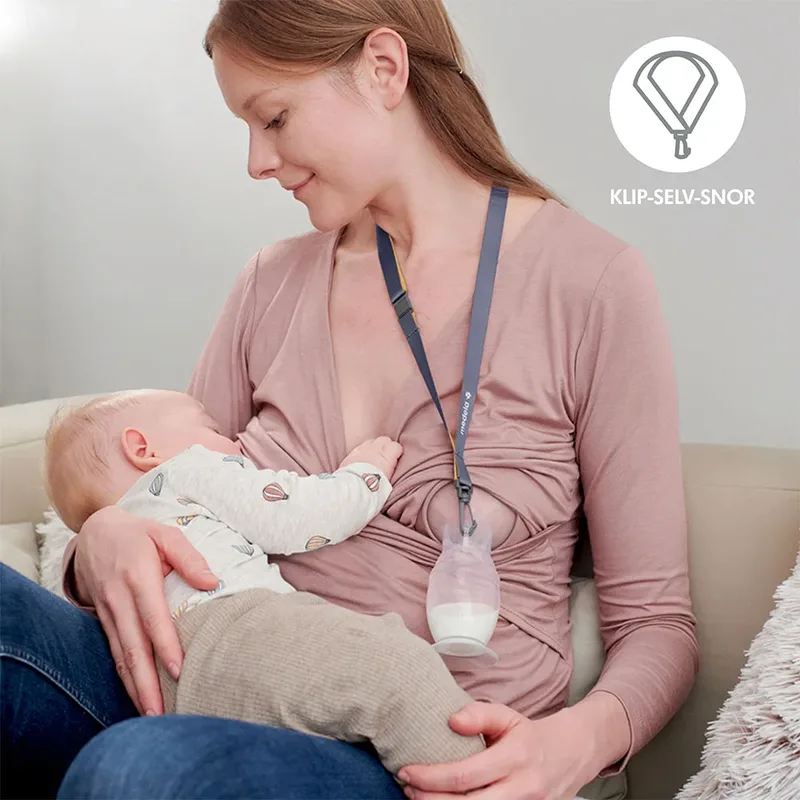 Siliconen Moedermelkcollector – voor Borstvoeding – Siliconen Borstkolf – 100 ml by Medela in Transparent, White – product photo 3 of 5