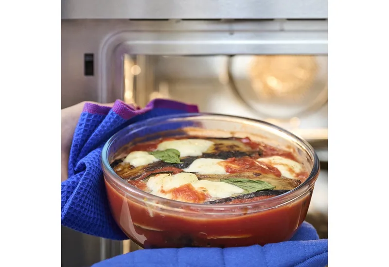 Aufbewahrungsbox Mepal Cirqula 250+250+500 ml Glas Bento Schüssel - Nordic sage by Mepal – product photo 4 of 5