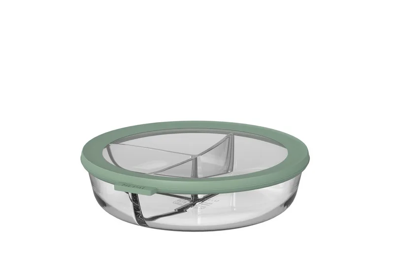 Aufbewahrungsbox Mepal Cirqula 250+250+500 ml Glas Bento Schüssel - Nordic sage by Mepal – product photo 1 of 5