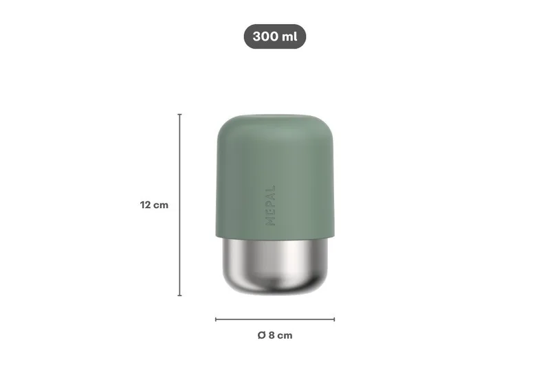 Coffee-to-go-Becher Mepal Ellipse 300 ml Kaffeebecher to go - Nordic sage van Mepal – productfoto 3 van 5