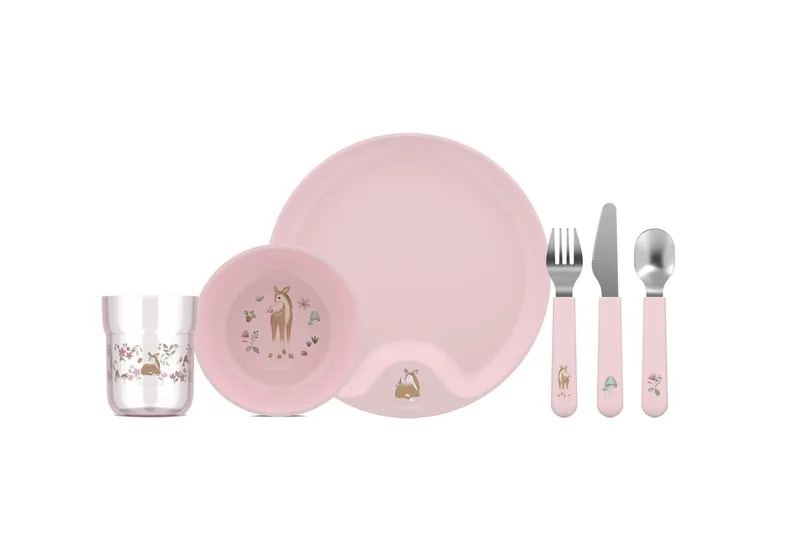Eetset Mepal x Little Dutch Mio Fairy Garden 6-delig van Mepal – productfoto