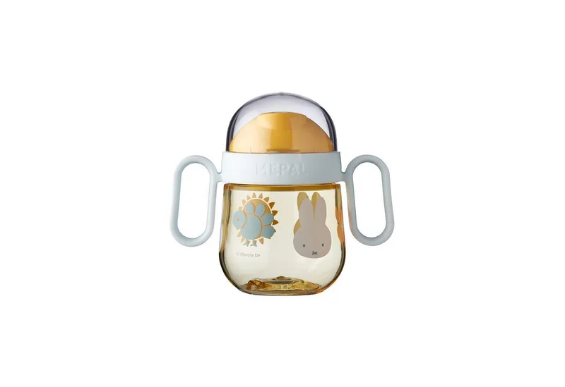 Kinderbecher Mio Antitropf-Trinklernbecher 200 ml, 1-tlg., Polypropylen, Silikon, Tritan by Mepal in Yellow – product photo 1 of 2
