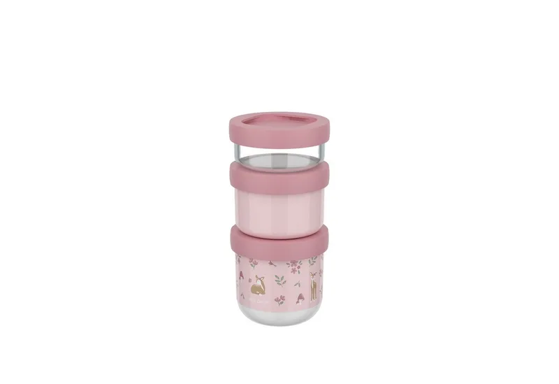 Kinderbesteck Mepal Mio 550 ml Snackbox stapelbar 3-teilig von Mepal in Fairy Garden – Produktfoto 1 von 3