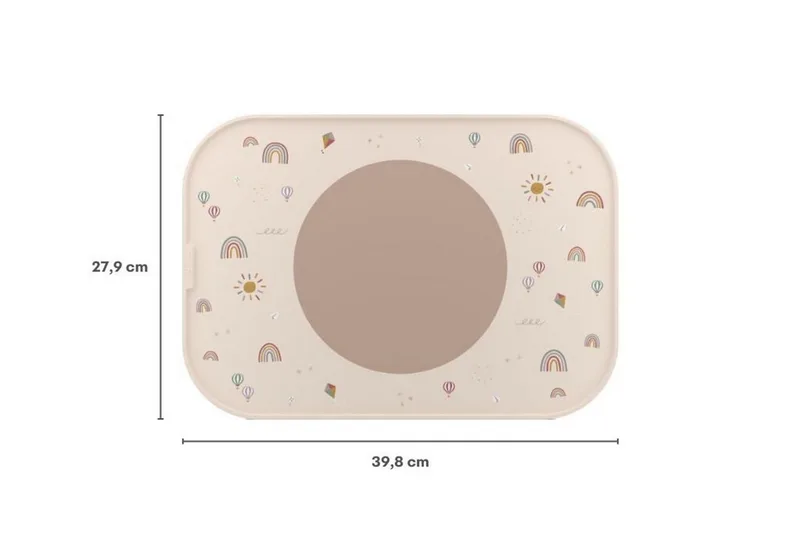 Kinderserviesset Mepal Mio placemat van Mepal in Little Farm – productfoto 3 van 5